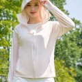 Ultraviolet nylon ice silk sunscreen jacket female 2025 spring new outdoor leisure sunwear female sunscreen skin Ultraviolet nylon ice silk sunscreen jacket female 2025 spring new outdoor leisure sunwear female sunscreen skin