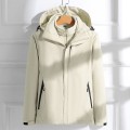Punching jacket 3 in 1 removable ladies outdoor camping hiking windproof jacket waterproof hooded jacket