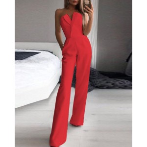 2025 Spring and Summer Chinese Long Dress New Chinese jumpsuit Slant waist temperament Commuter jumpsuit