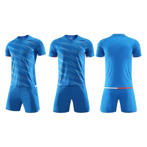 Wholesale Football Jersey Customize Logo Formal Soccer Jersey Comfortable Solid Short Sleeve for Men