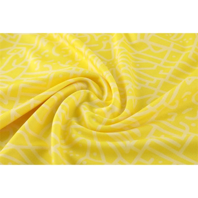 High Quality Softness Wholesale Football Jersey Yellow Short Sleeved Comfortable And Breathable Sports Jersey High Quality Softness Wholesale Football Jersey Yellow Short Sleeved Comfortable And Breathable Sports Jersey