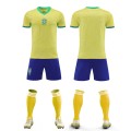 High Quality Softness Wholesale Football Jersey Yellow Short Sleeved Comfortable And Breathable Sports Jersey High Quality Softness Wholesale Football Jersey Yellow Short Sleeved Comfortable And Breathable Sports Jersey