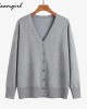 Knitted Oversize Cardigan Sweaters Female Tops