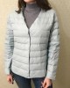 Ultra Thin Down Jacket Women Large Size Lightweight Style