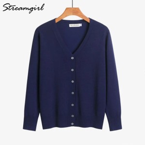 Knitted Oversize Cardigan Sweaters Female Tops