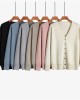 Knitted Oversize Cardigan Sweaters Female Tops