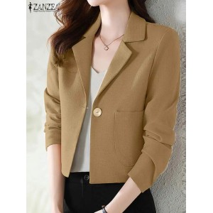 Stylish Women OL Work Blazer Autumn Elegant Office Lady Suits