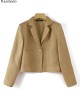 Stylish Women OL Work Blazer Autumn Elegant Office Lady Suits