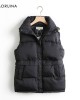 Style Solid Sleeveless Winter Keep Warm Winter Vest Coat