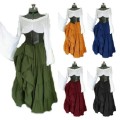 New party long sleeved dresses from Europe and America, medieval clothing from the Renaissance period for wome New party long sleeved dresses from Europe and America, medieval clothing from the Renaissance period for wome