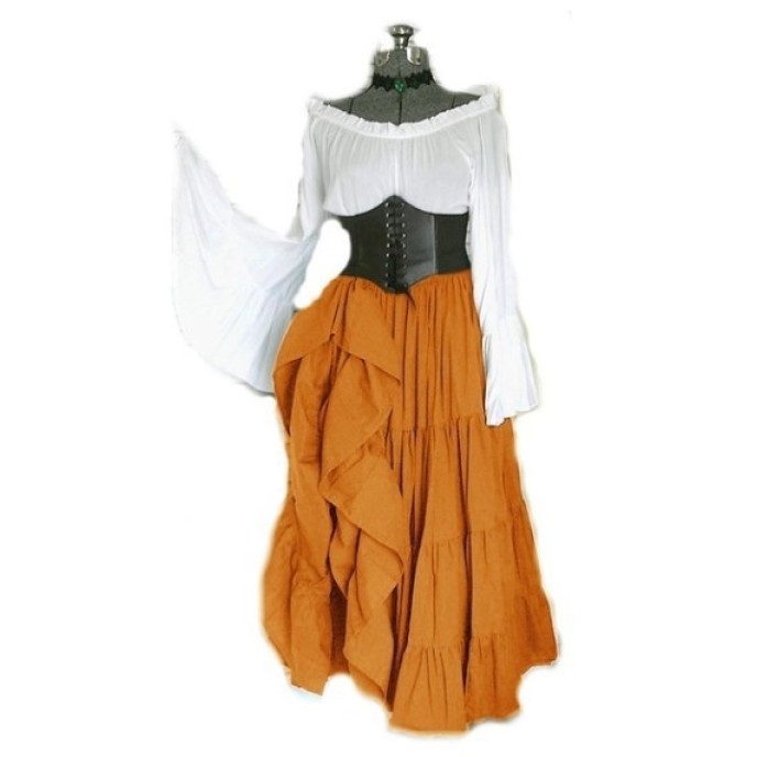 New party long sleeved dresses from Europe and America, medieval clothing from the Renaissance period for wome New party long sleeved dresses from Europe and America, medieval clothing from the Renaissance period for wome