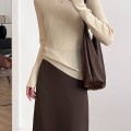 Wool blend yarn high elasticity autumn and winter versatile base sweater