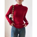 Wool blend yarn high elasticity autumn and winter versatile base sweater
