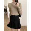 Wool blend yarn high elasticity autumn and winter versatile base sweater