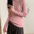 Wool blend yarn high elasticity autumn and winter versatile base sweater