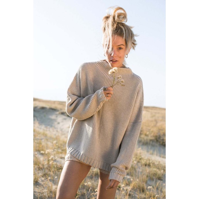 Winter new product knit sweater loose oversized sweater jacket