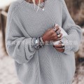 Winter new product knit sweater loose oversized sweater jacket