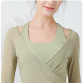 New autumn and winter women's mesh ultra-thin outerwear, slimming and seamless breathable long sleeved yoga clothes, sports and fitness clothes New autumn and winter women's mesh ultra-thin outerwear, slimming and seamless breathable long sleeved yoga clothes, sports and fitness clothes