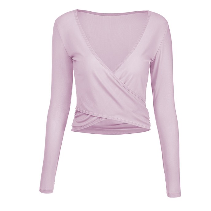 New autumn and winter women's mesh ultra-thin outerwear, slimming and seamless breathable long sleeved yoga clothes, sports and fitness clothes New autumn and winter women's mesh ultra-thin outerwear, slimming and seamless breathable long sleeved yoga clothes, sports and fitness clothes